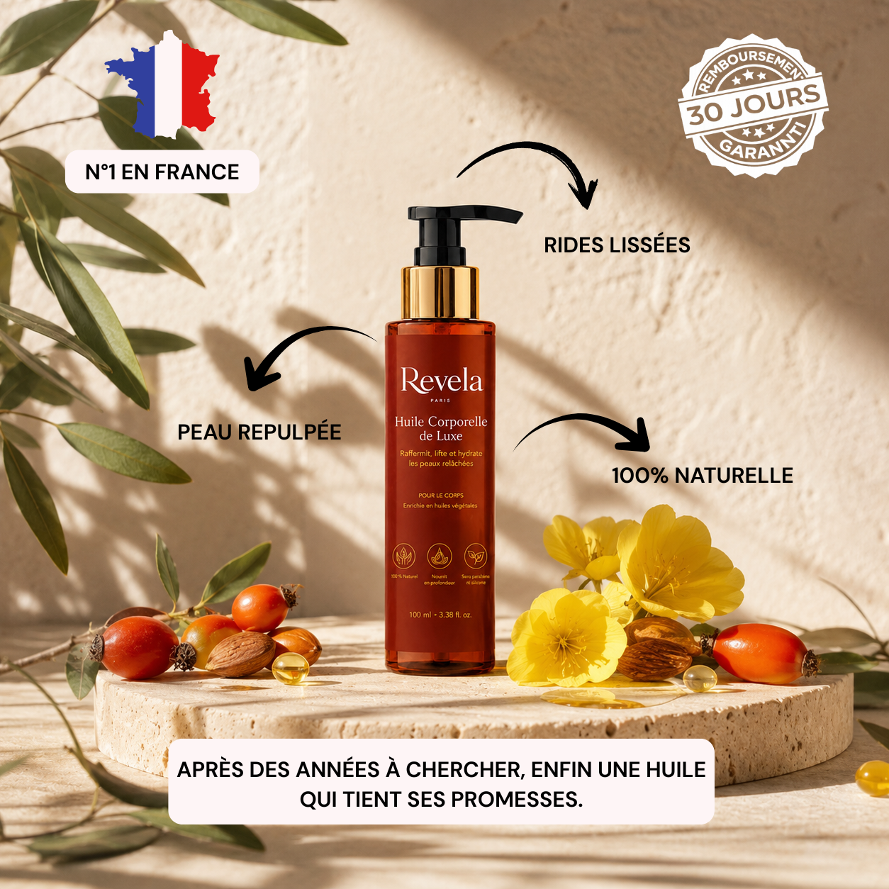 Huile Nourrissante Anti-Âge - Revela Paris™