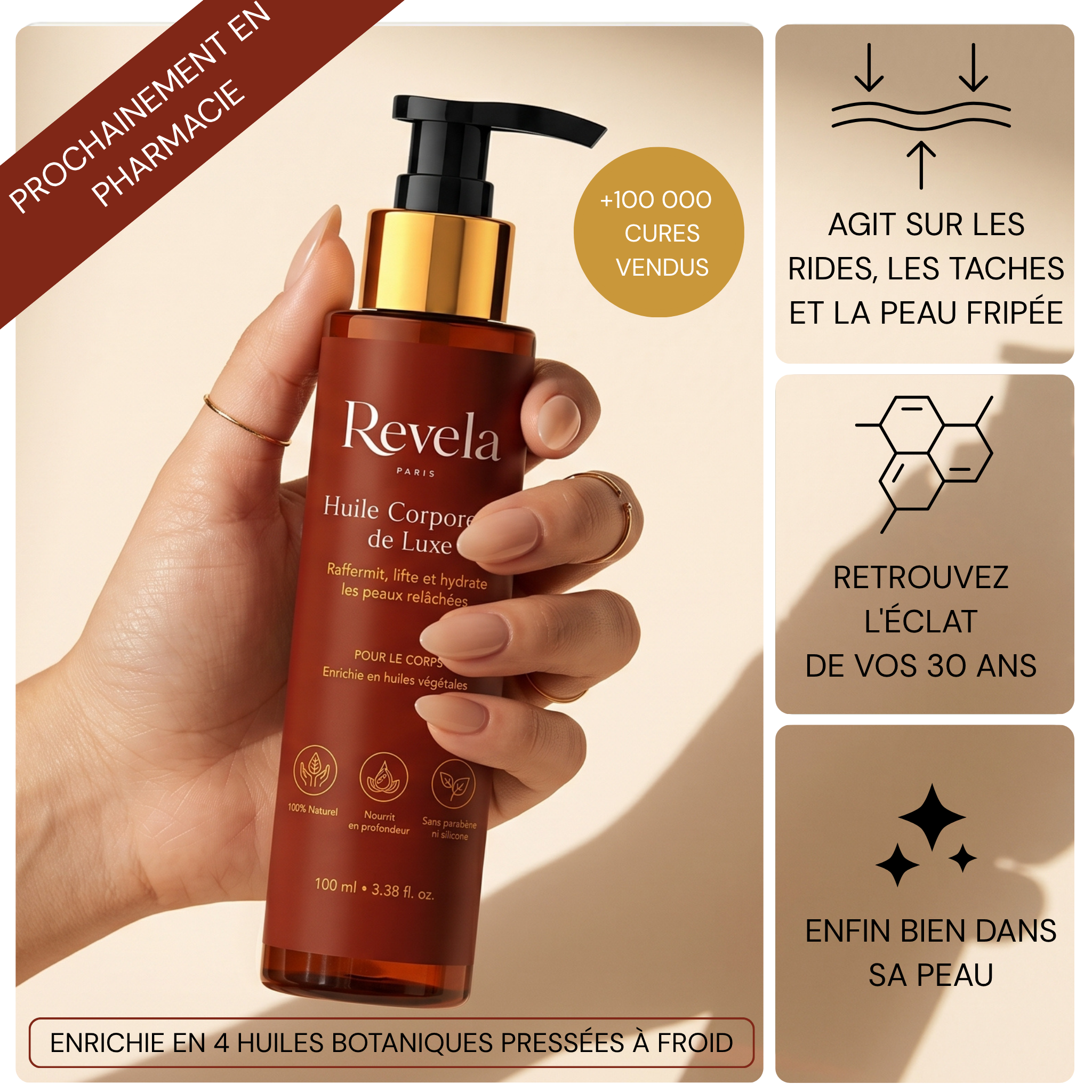 Huile Nourrissante Anti-Âge - Revela Paris™